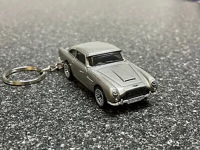 1963 Aston Martin DB5 Silver Keychain Hot Wheels Matchbox 007 • $19.99