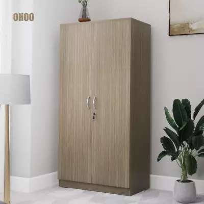 2 Doors Multi-Purpose Storage Cabinet Cupboards Laundry Kitchen Bathroom Office • $470
