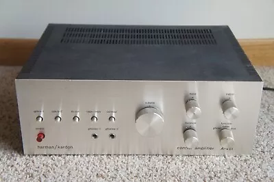 VTG Harman Kardon A-401 Control Amplifier *Powers Up/Untested* • $26