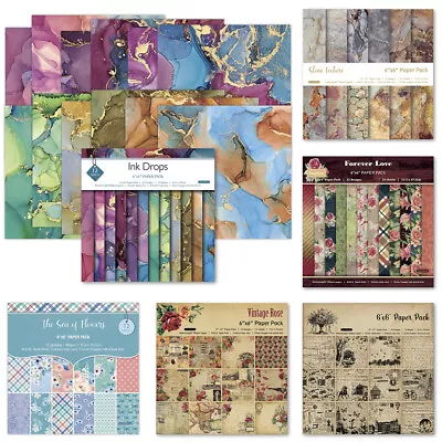 12PCS Vintage Paper Pad Scrapbooking Diary Planner Journal Card Album Craft Pad • $5.38