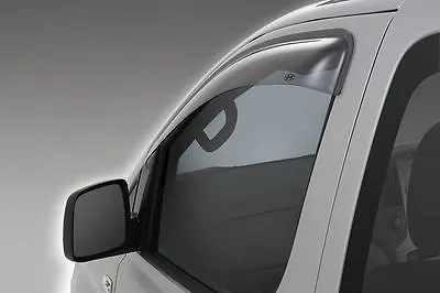 GENUINE HYUNDAI ILOAD & IMAX TINTED SLIMLINE WEATHERSHIELDS VISORS SET OF 2 • $115