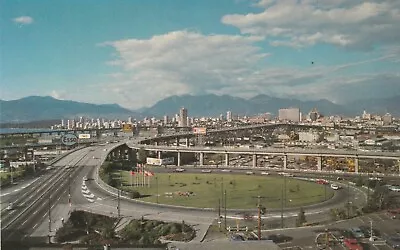 Vancouver-British Columbia Granville St Bridge Vintage Postcard • $4.95
