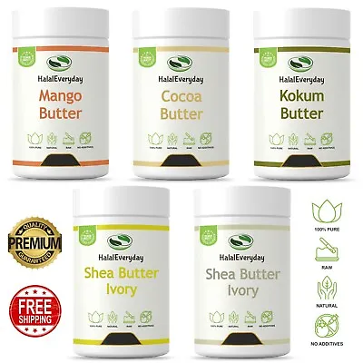 $199.95 • Buy Raw African Shea, Mango, Cocoa, Kokum, Illipe Butter 100% Pure Unrefined Bulk