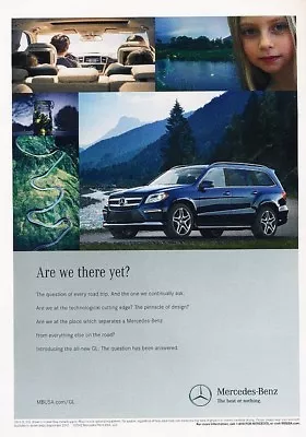 2013 Mercedes Benz GL550 GL-Class Original Advertisement Print Art Car Ad J888 • $6.84