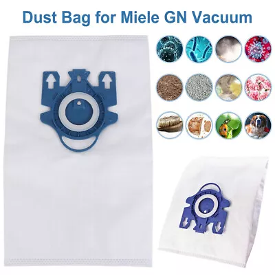 1-10X Vacuum Cleaner Bags For Miele GN AirClean 3D Efficiency Dust Bags Replace • $8.09