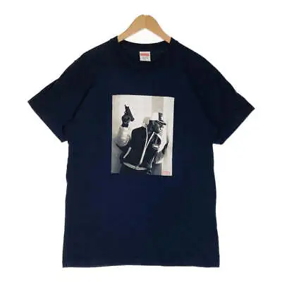 Supreme 14AW KRS-One Tee KRS1 BDP By All Means Sized Navy Used • $105.82