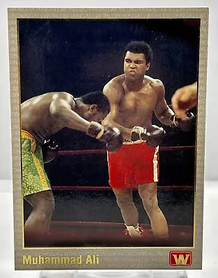 1991 AW Sports All World Boxing Gold Foil Muhammad Ali #69 • $4.99