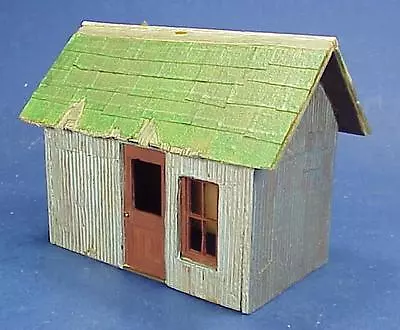 O/On3/On30 LOGGING OR MINING CAMP CABIN STYLE 3 WISEMAN MODEL SERVICES KIT • $26.95