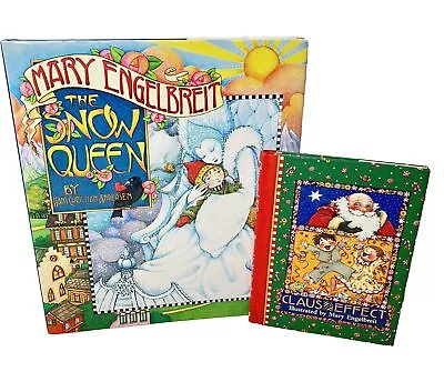 2 Mary Engelbreit Books Snow Queen Claus  Effect Christian Anderson Bernadette • $9.95