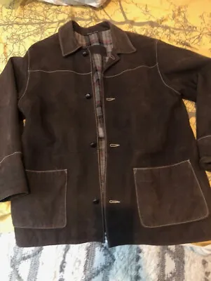 $60 • Buy Vintage Mens OROTON Suede Jacket Handmade In Australia