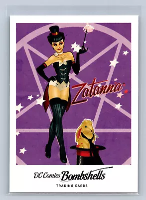 Zatanna - 2017 Cryptozoic DC Bombshells Character Card # C03 • $1.50