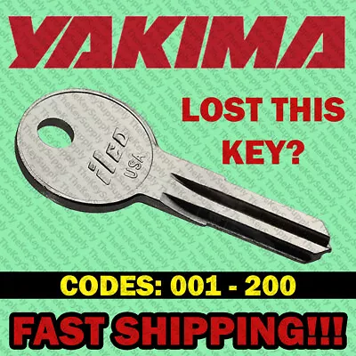 1 YAKIMA Replacement Key Lock Ski Roof Rack Bicycle Cargo Carrier Whispbar • $7.90