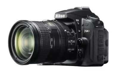 Nikon D D90 12.3MP Digital SLR Camera - Black (Kit W/ VR 18-200mm Lens) • $595.66