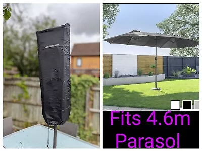 £18.49 • Buy Extra Wide Large Jumbo Outdoor Garden Parasol COVER - Upto 4.6m Parasol Fast P&P
