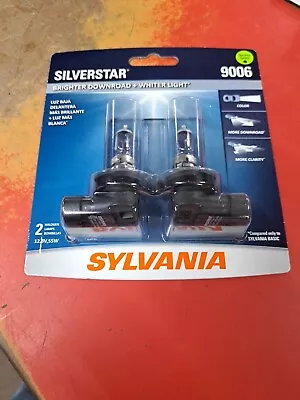 Sylvania Silverstar 9006 - 2 Halogen Lamps DMG Box 2S Free Shipping • $21.79