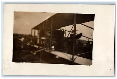 C1910's Curtiss Airplane Aviation Pilot Flight PPC Photo Antique Postcard • $39.97