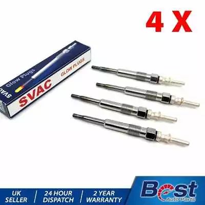 £16.49 • Buy 4x Glow Plugs Audi A3 (8p1)-a4 (8ec-b7)-a6 (4f2-c6) 2.0 Tdi N10579803 7 V