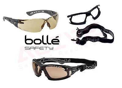 Bolle RUSH + Safety Glasses Spectacles TWILIGHT Anti-Scratch & Anti-Fog Lens  • £7.19