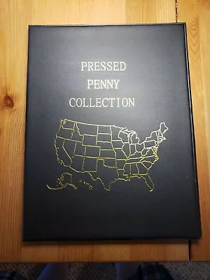 Large Elongated / Pressed Penny Book Holds 144 Coins  • $18.99