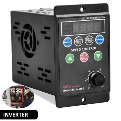 Single To Three Phase Variable Frequency Drive Inverter 220V 0.75KW VFD ND*. .w • £37.14