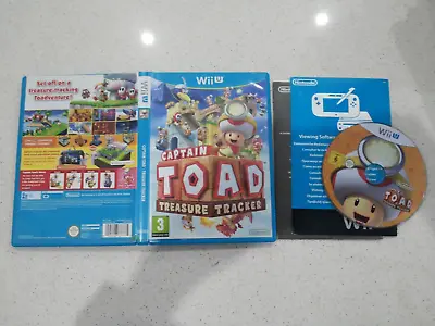 Captain Toad Treasure Tracker Wii U Game Used PAL Region VGC • $28