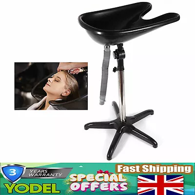 Portable Hair Washing Salon Basin Washing Hair Shampoo Bowl Backwash Adjustable • £24.59