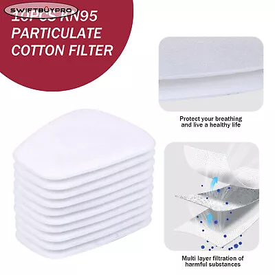 10/20pcs 5N11 Cotton Filter For 6001 6200 6800 6000 7501 7502 Respirator Mask • $6.50