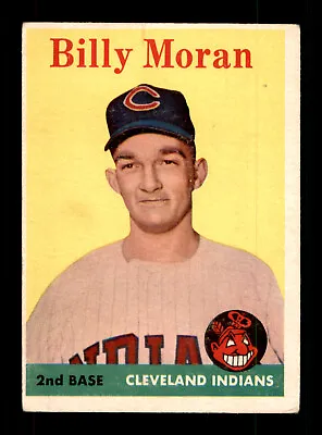 1958 Topps - #388 Bill Moran - Crease Free • $4