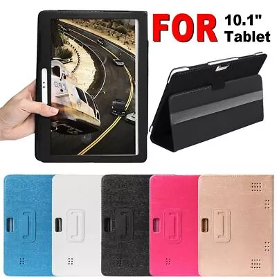 Leather Flip Stand Cover Protective Shell Case  For Android Tablet PC 10.1 Inch • £6.38