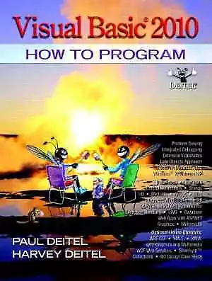 Visual Basic 2010 How To Program - Paperback By Deitel Paul Deitel - Acceptable • $6.83