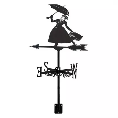 New Metal Weathervane Mary Poppins Weather Vane + Roof Mount New Gift Nanny • £29.99