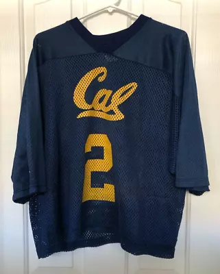 Brine California Cal Golden Bears Lacrosse Vintage Mesh Jersey XL? Made In USA • $25