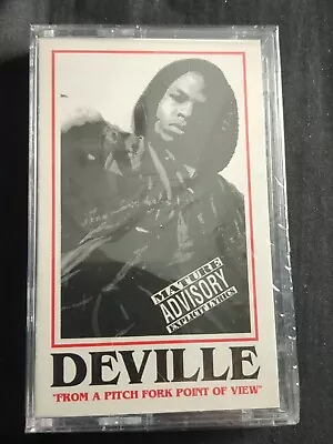 DeVille-From A Pitch Fork Point Of View Cassette*SEALED* Dayton OH Rap Tape 1993 • $20