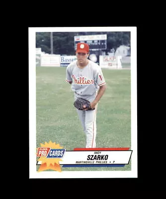 1993 Fleer Procards Minor League Martinsville Phillies #3475 Andy Szarko • $1.99