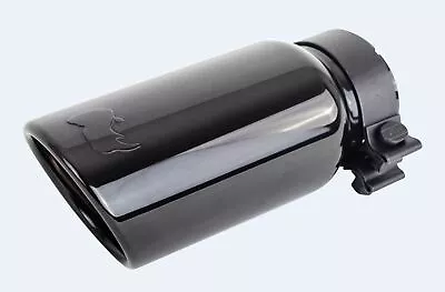 Go Rhino Black Powder Coated Stainless Steel Exhaust Tip - GRT22536B • $54.56