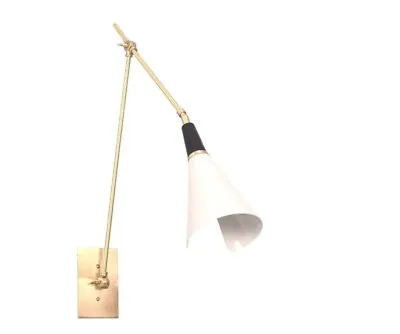 Adjustable Brass Wall Lamp Handmade Vintage SCICCOSO II Brass Wall Lamp • $219.99