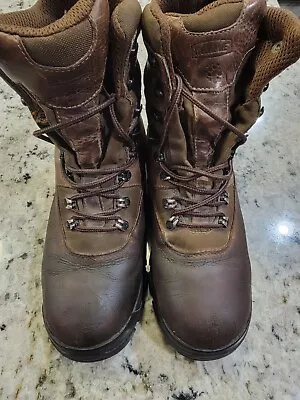 Wolverine Insulated Work Boots  -  Men's Size 10.5 - 8 Eyelet Great Soles • $24.99