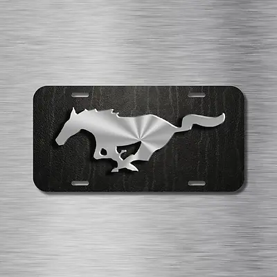 $16.99 • Buy Mustang Pony Vehicle Front License Plate Auto Car NEW Gt Hatchback Coupe