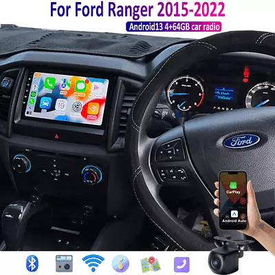 9'' Apple Carplay Android Auto Head Unit For Ford Ranger 2015-2022 Car Radio • $274.99