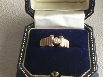 £100 • Buy 9 CT Gold Ring Diamond Solitaire