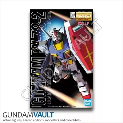 NEW 1/100 MG RX-78-2 Gundam Ver 1.5 Model Kit Bandai • $42.89