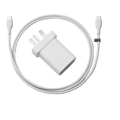 Genuine Google Pixel 8 Pro 7 6 6A 5 5A UK Mains Wall Charger Plug & Cable 18W • £12.90