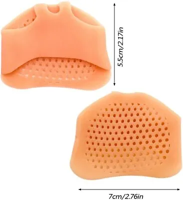 Forefoot Support Gel Metatarsal Sore Ball Of Foot Pain Cushions Pads Insoles X2 • £2.60