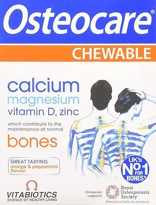 £5.10 • Buy Vitabiotics Osteocare Chewable - 30 Tablets