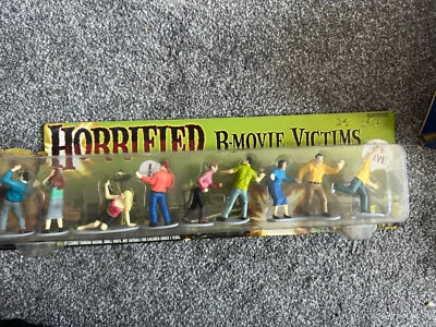 £49 • Buy HORRIFIED B-MOVIE VICTIMS 2006 Horror Action Figures Set USA Exclusive Free Post