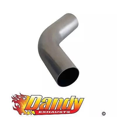 Exhaust Pipe Mandrel Bend 3 Inch (76mm OD) 60 Degree Aluminised Steel • $35