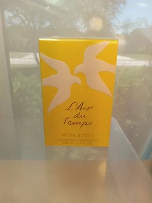 L'AIR DU TEMPS By Nina Ricci Eau De Toilette PERFUME 1.7 FL.oz. SEALED NEW  • $46