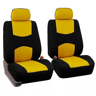 For Volkswagen 2-Seats Car Front Seat Covers Flat Cloth Protectors Pads Full Set • $18.99