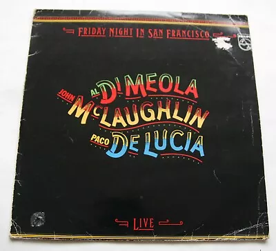 Al Dimola John McLaughlin Paco De Lucia - Live. 1981. Philips. (6302 137). • £9.95