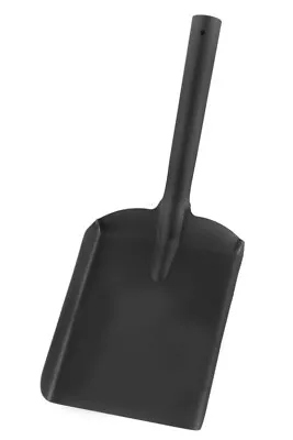 👉 Small Coal Shovel 6  Wide Mouth Black MetIndoor / Outdoor Use BBQ Charcoal • £7.99